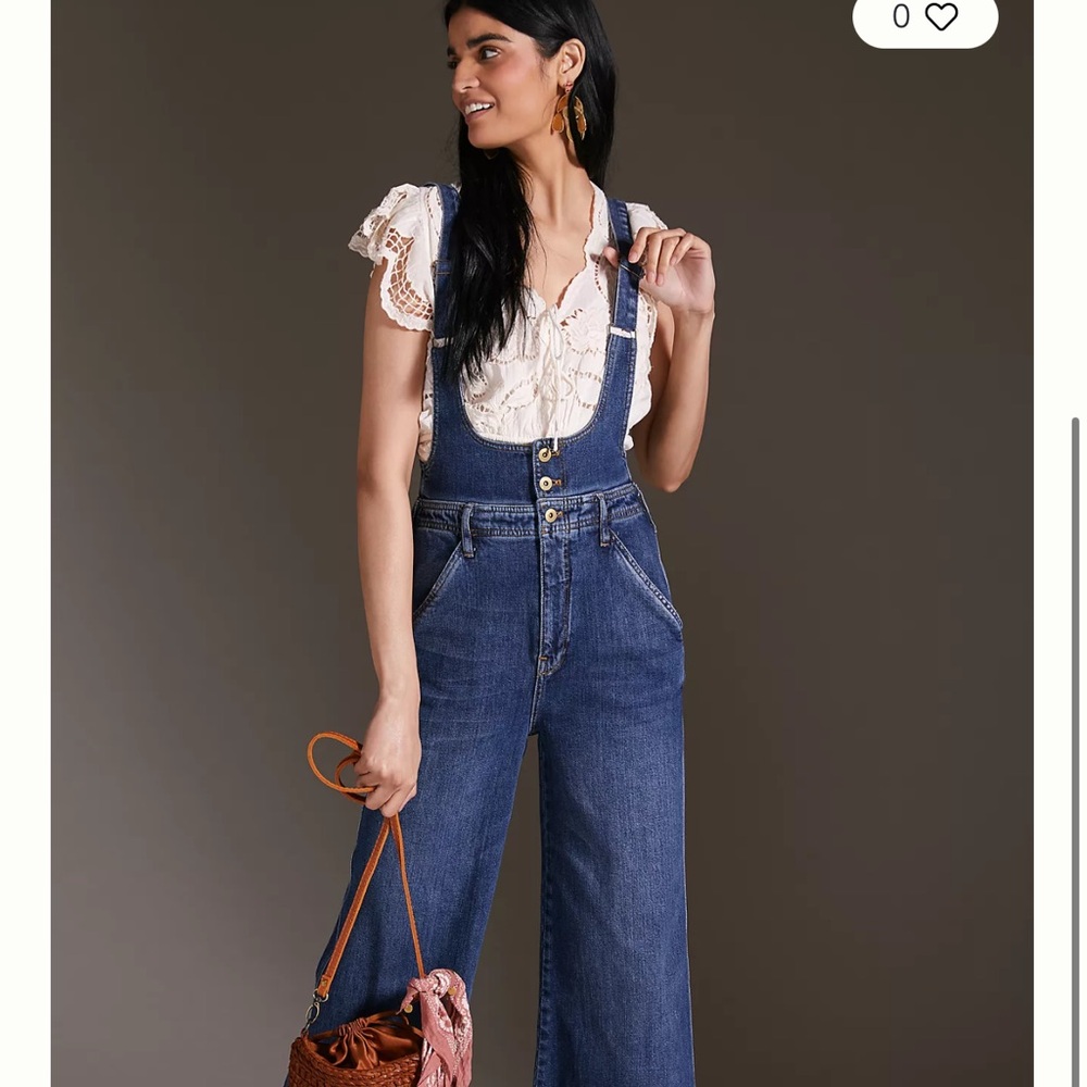 Pilcro The Carpenter Denim
Pinafore Jumpsuit Anthropologie
